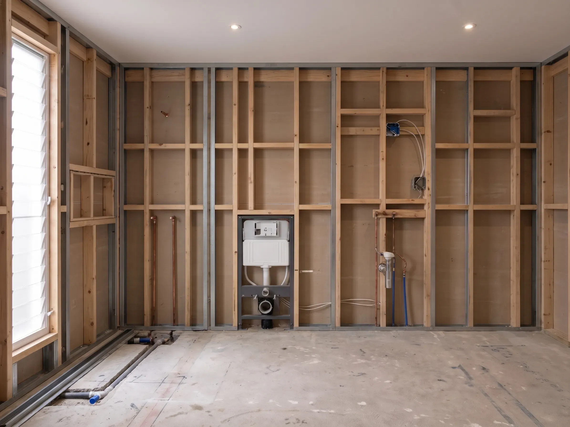 Bathroom before render