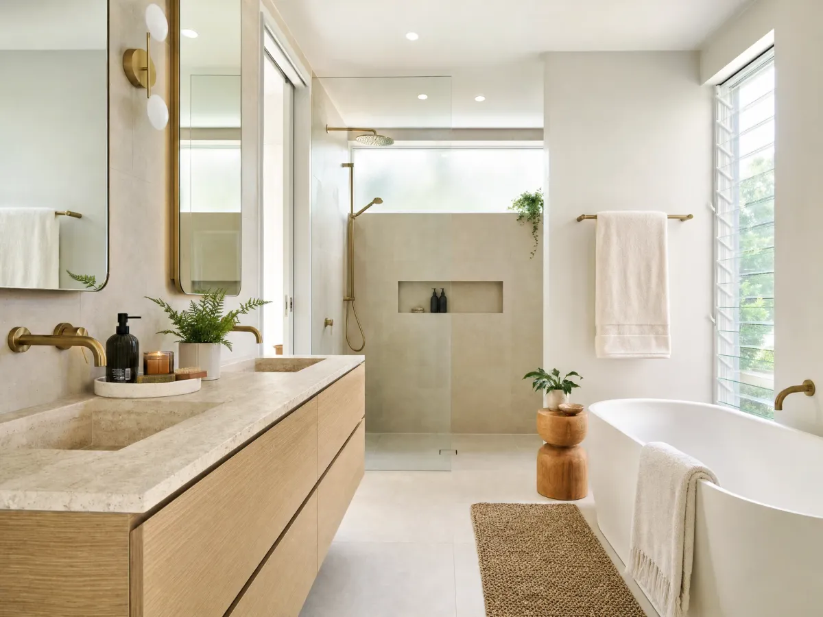 Bathroom decor ideas: styling a finished room