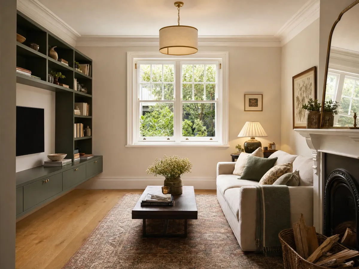 Cottage interior style, done well in Australia