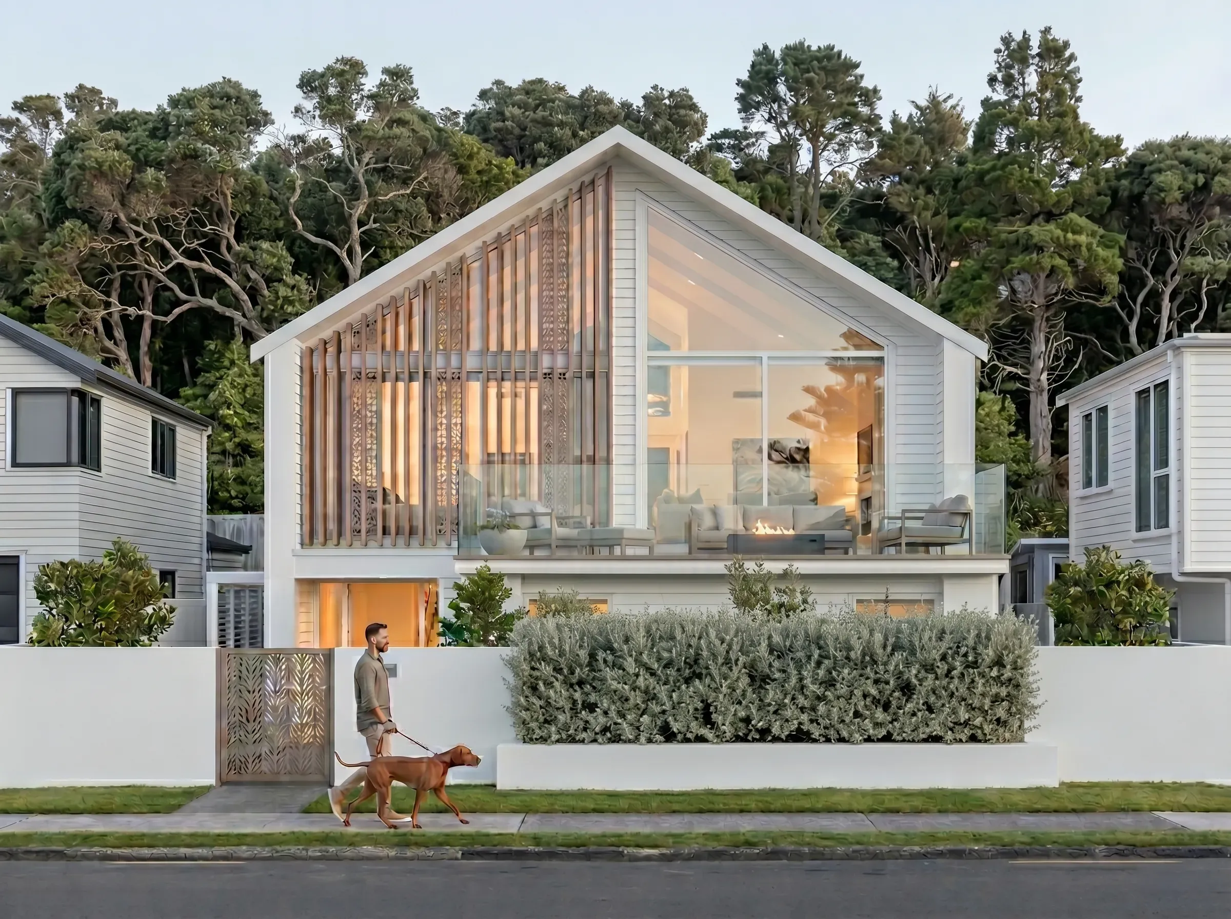 House after — exterior render