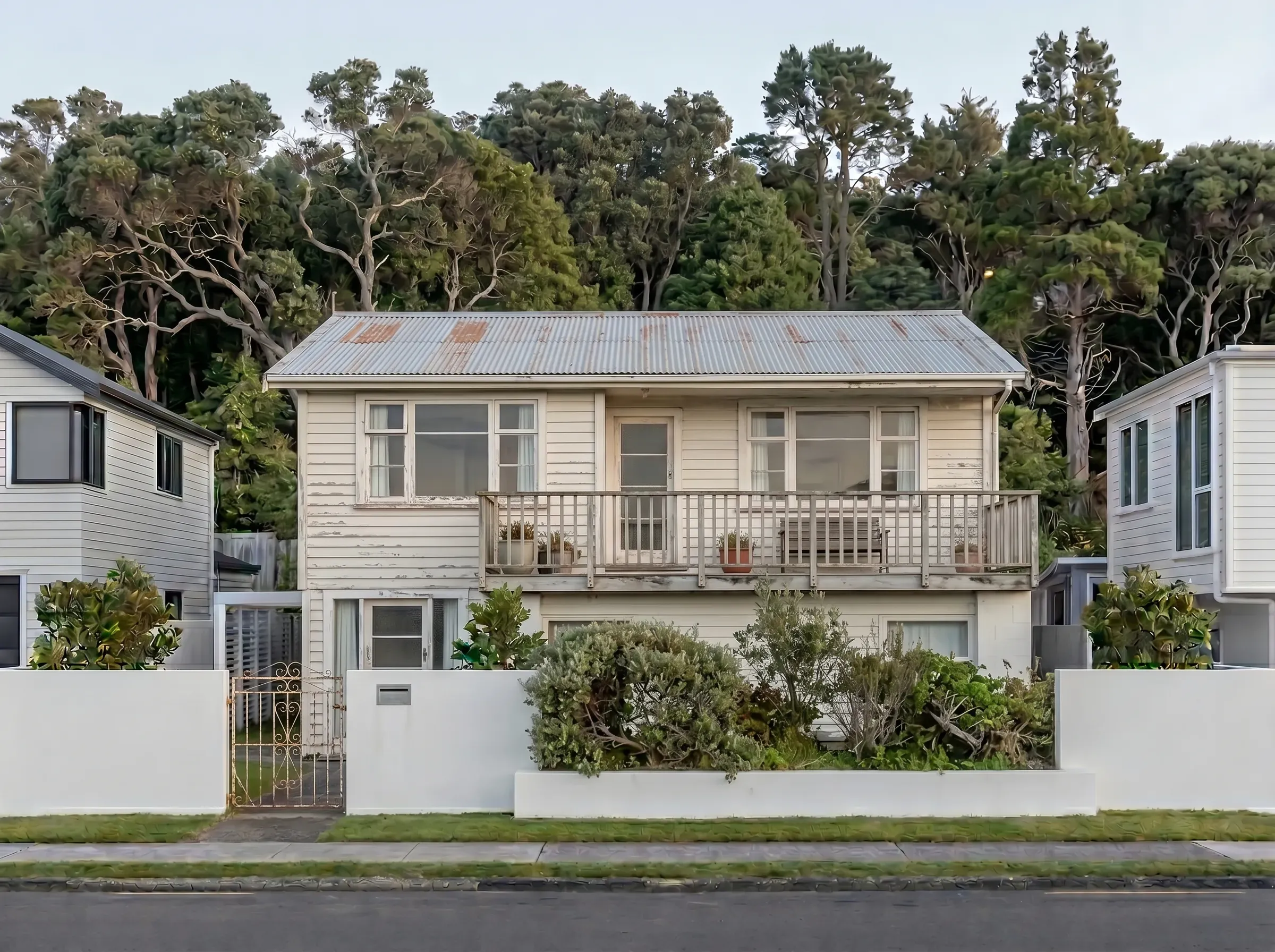 House before — original photo