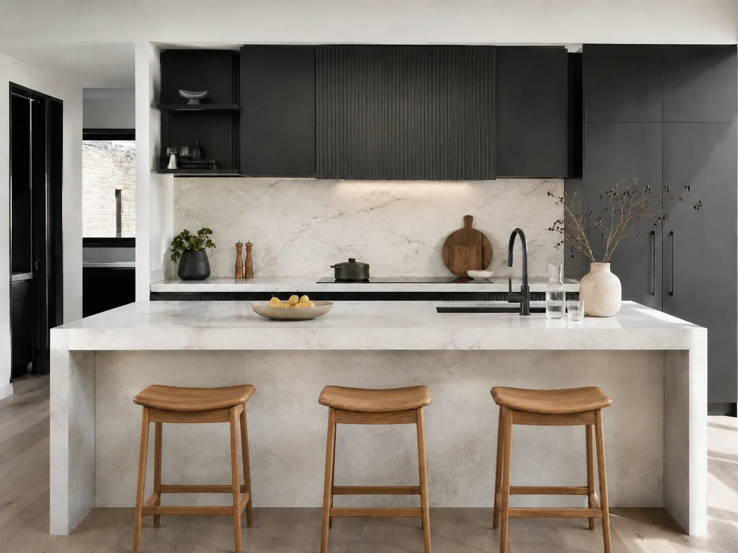 Kitchen after renovation — proposed render